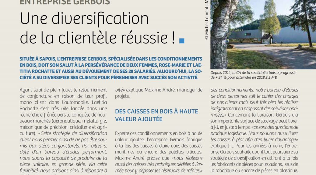 Parutions dans Les Tablettes Lorraines 14 septembre 2019